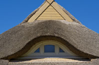 Docking thatch roofing